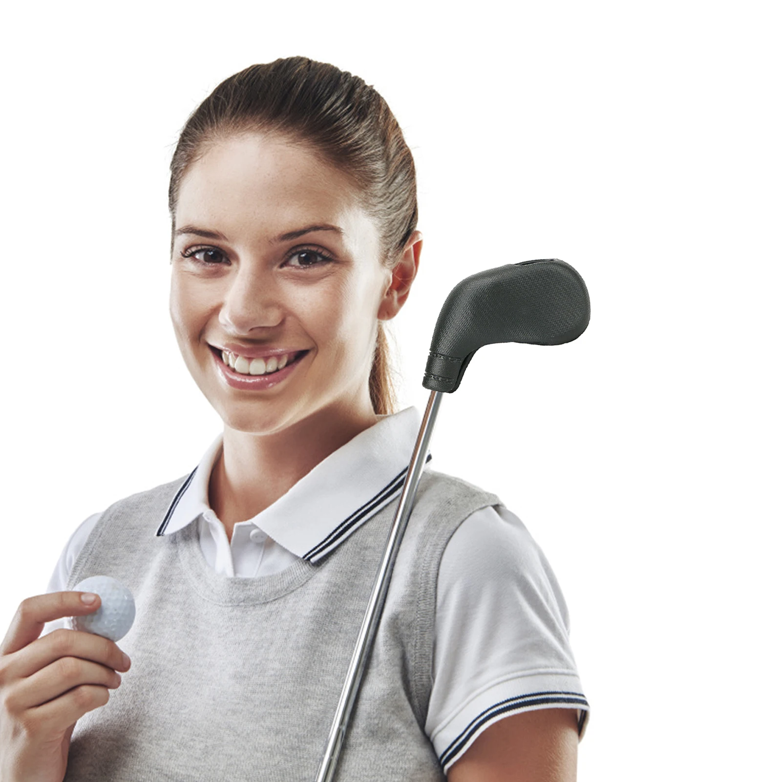 

Golf Head Covers Golf Club Protective Headcovers Universal Golf Iron Soft TPE Protector Practical Golf Accessories Gifts For Men