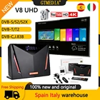 Спутниковый ТВ-ресивер GTmedia V8 UHD 4K Ultra HD DVB-S2 T2, кабельный тюнер H.265, встроенный Wi-Fi, поддержка M3U CCAM OSCAM CA Card Decode