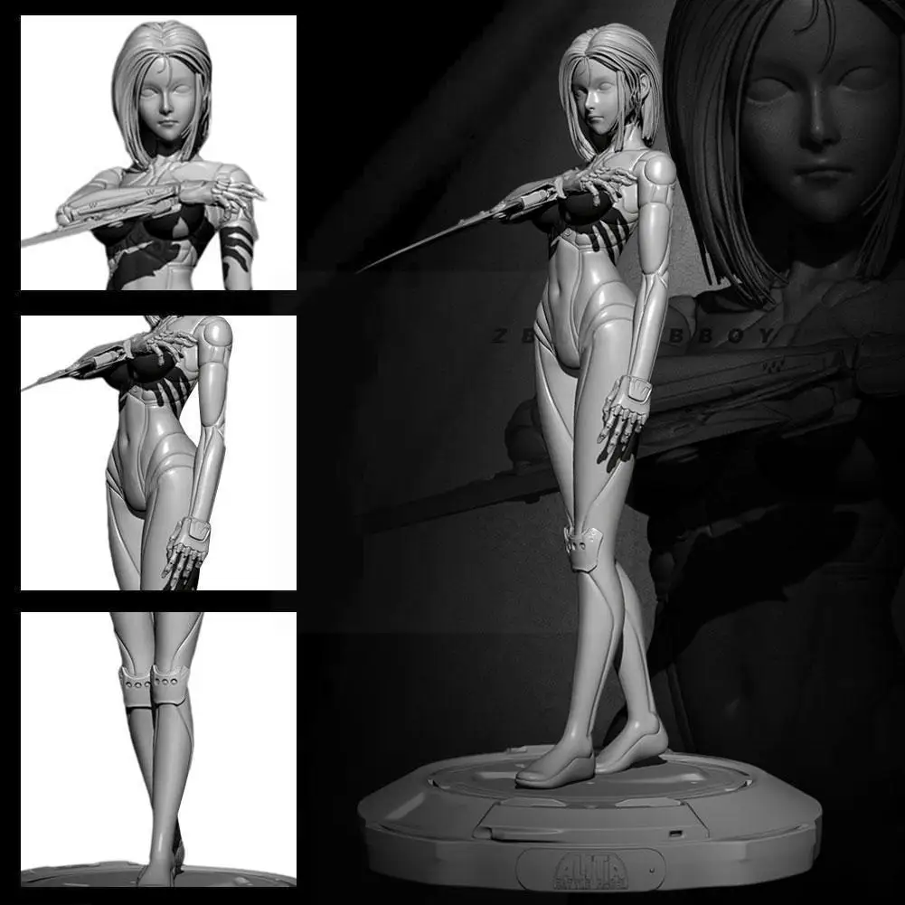 

1/24 Resin Modelo Kits Female Character Model Figure Gifts Decoration Birthday Home Arts Festival Children Desk Z2X9
