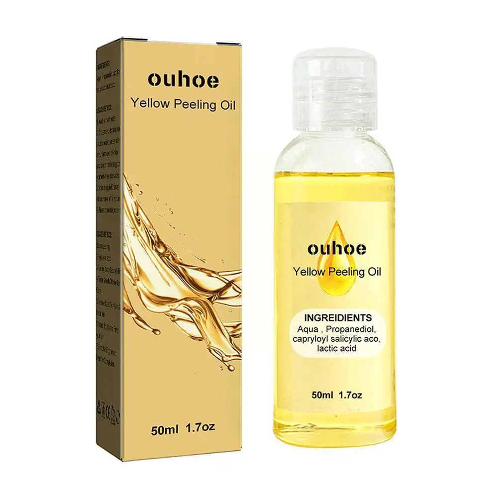 

Сильный Желтый пилинг, масло, отбеливание, темная кожа, ретинол, пятна, пятна, черные точки, плохие с лечебным пептидом, пятна 50 мл, кожа F1X1