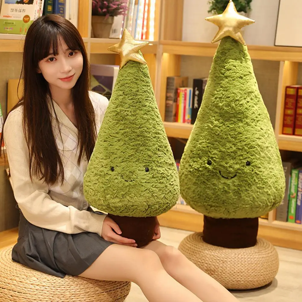 

Мягкая кукла, прочный трехмерный дизайн, прочная Рождественская елка, мягкая фотоигрушка для дома