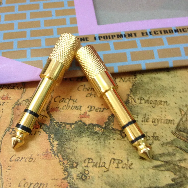 10 шт. переходник с аудио на 6 5-3 5 отверстий см