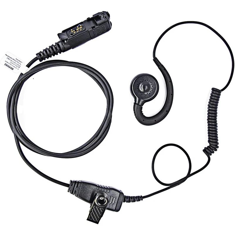 RISENKE Walkie Talkie Earpiece for Motorola XPR3500 XPR3000e XPR3300e XIR P6600 E8600 E8608 DP2400 DP2600 Radio Headset with Mic