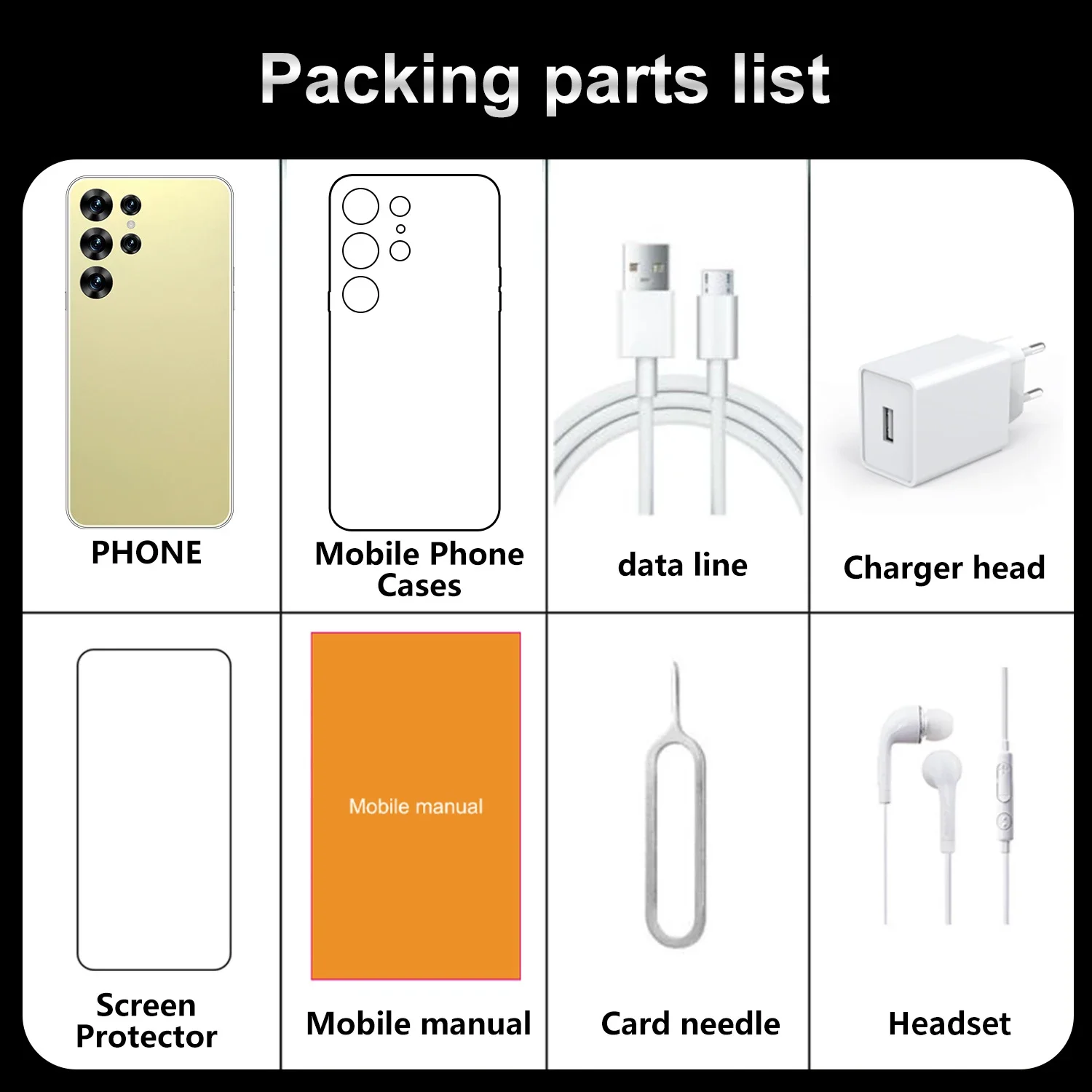 Новинка 2025 года смартфон S25 Ultra оригинальные мобильные телефоны 7 3 дюйма Celulares Android