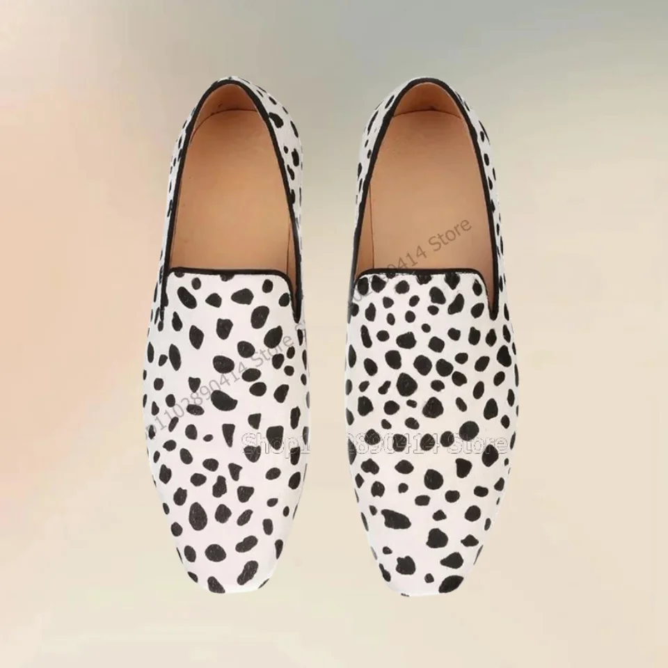 Лоферы мужские с рисунком зебры модные повседневные Роскошные туфли ручной