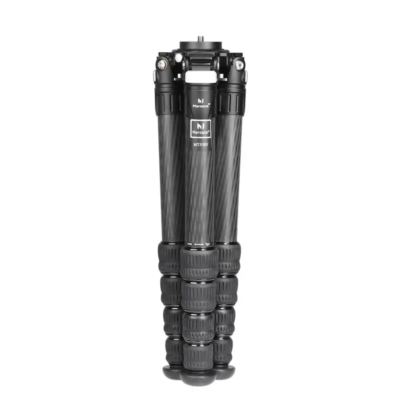 Фото Профессиональный штатив Marsace MT55SV со встроенным 75-мм шаровым основанием, максимальным диаметром трубы 41 мм, идеально подходит для съемки птиц №2
