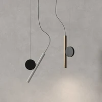 mid century pendant light minimalist spotlight pendant light blackwhitegold metal led for coffee reading bedside hanging light