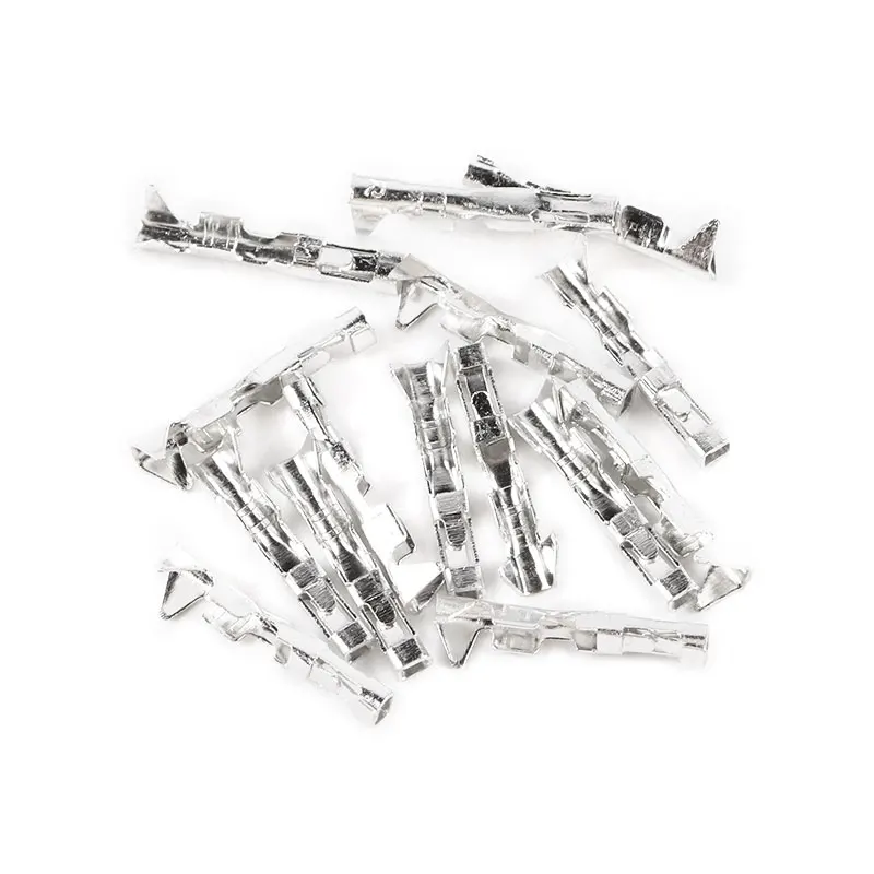 

200pcs/sets Pitch 2.54mm 1 Pin Single Row Dupont Jumper Wire Cable Female Pin Connector Terminal for Dupont Jumper Wire Cable