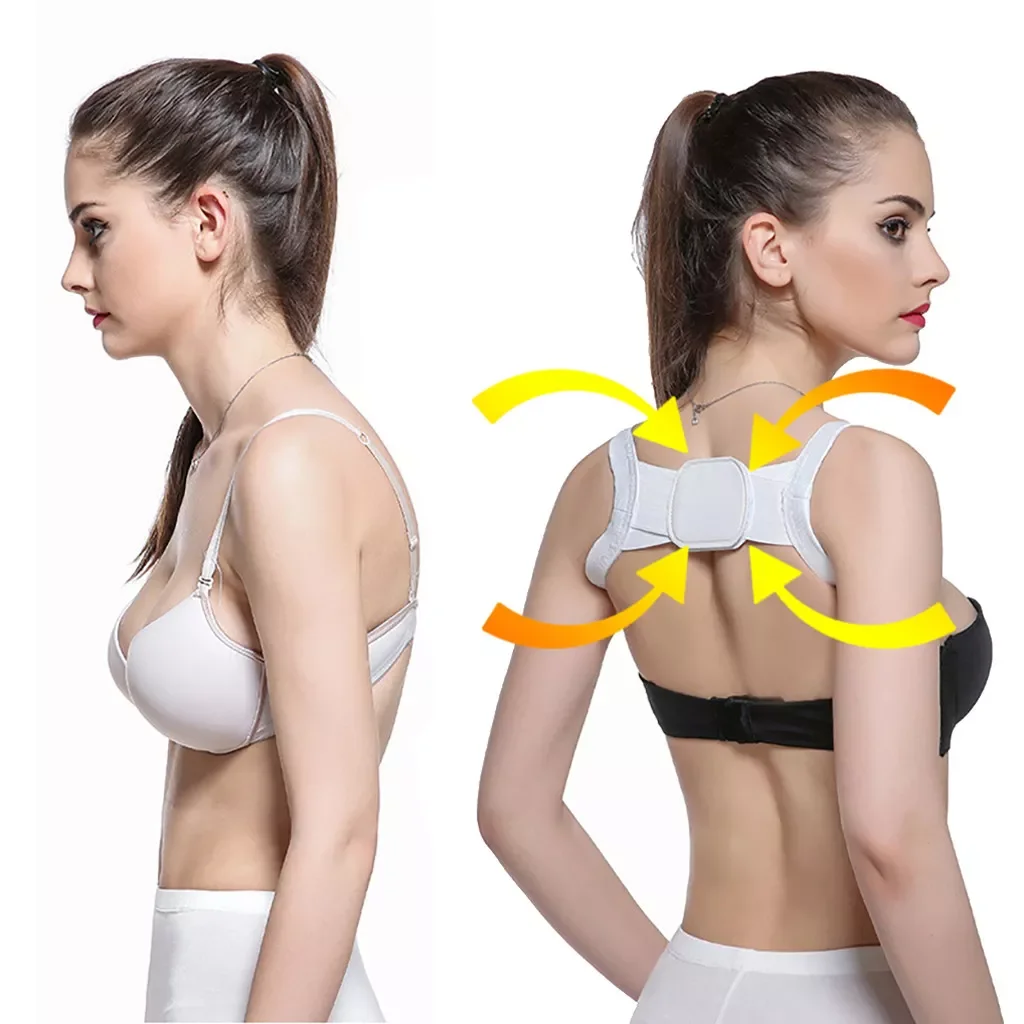

Comfortable Posture Corrector Clavicle Spine Back Shoulder Brace Support Belt product Relief Neck Pain Body Device Underwear NEW
