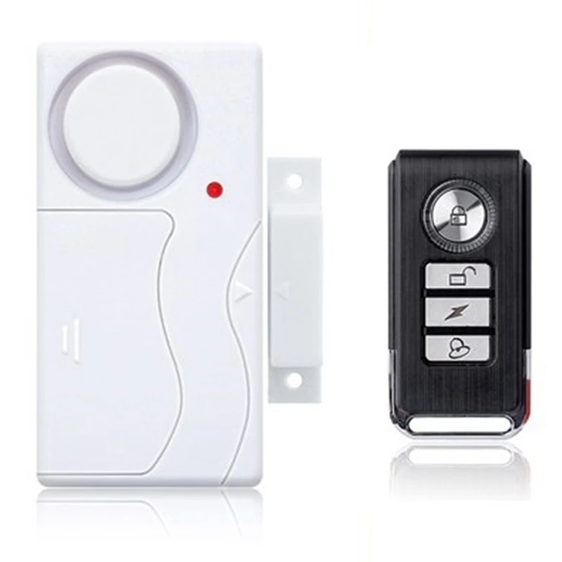 

Door Opening Sensor Wireless Time Delay Door Alarm Door Sensor Door And Window Security Alarm Home Protection Kit
