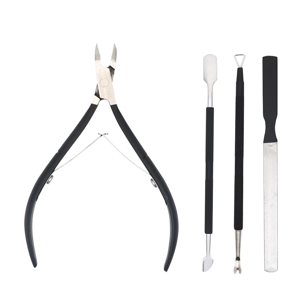 

4 шт. длинная ручка, эргономичная нержавеющая сталь, толстые ногти