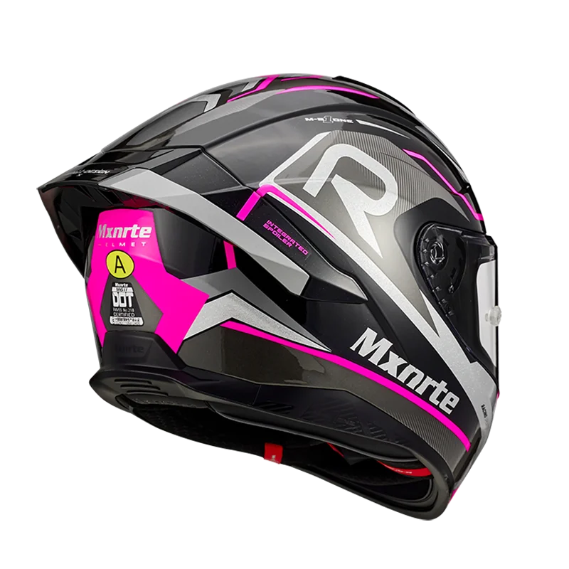 Orignal Mxnrte Black Pink Gatling PRO Helmet Men and Women Full Face Motorcycle Off-Road Safety Capacete Casque