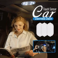 touch sensor car lighting light car interior decoration led sensor dome lights reading lamp styling car door light night lights