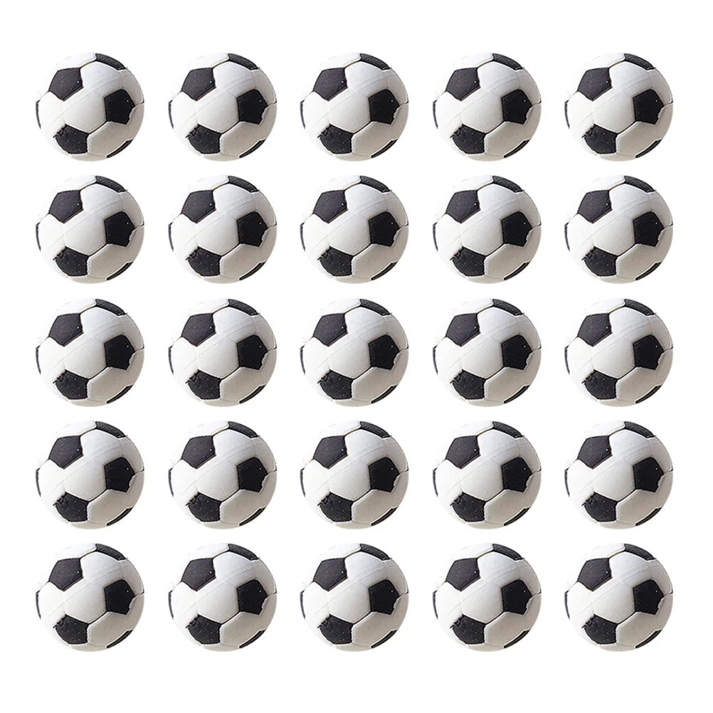 

25 Pcs Small Adorable Tiny Eraser Balls Shaped Decor For Kids Giftate House Ornament Tpr School Child