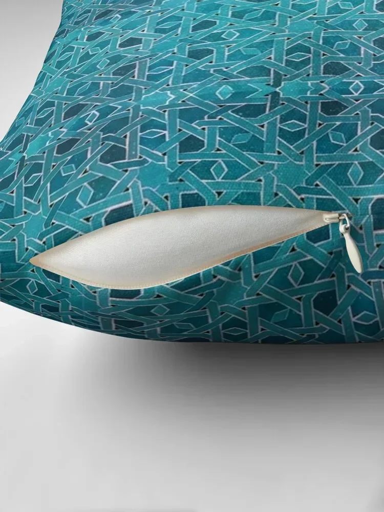 Зеленая синяя марокканская мозаичная плитка художественная традиционная