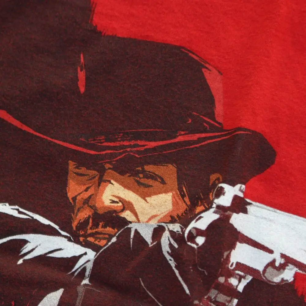 Футболка Rockstar Games Red Dead Redemption 2010 рекламная футболка для видеоигр товар M