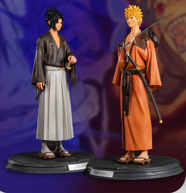 Кимоно удзумаки Наруто и Учиха Саске 30 см фигурка братства Большая горячие аниме