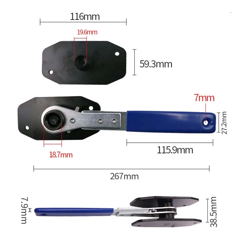 Автомобильный храповой тормозной поршень инструмент для разбрасывания суппорта