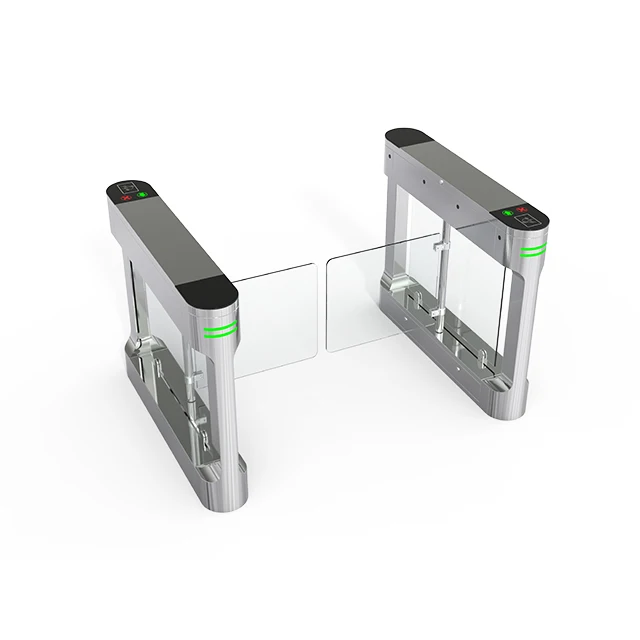 Настраиваемые распашные ворота контроля доступа для пешеходов супермаркетов
