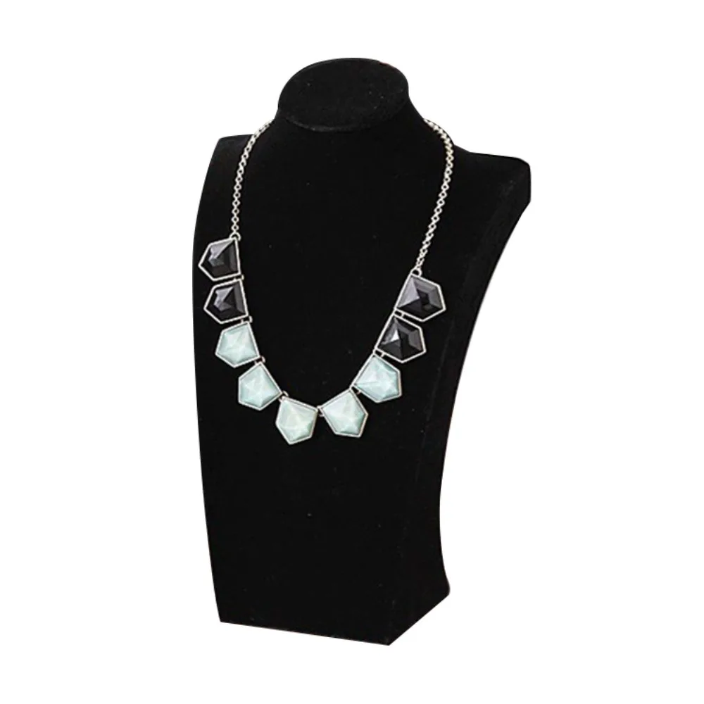 

Бархатные ожерелья Мольберт Витрина Манекен Бюст Портрет Ювелирные изделия Коллекция Стойка Магазин Шкаф Дисплей Ожерелье Серьги Кольца