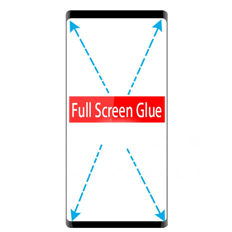 3D Full Glue UV Liquid Screen Protector For Huawei Mate 50 30 40 Pro Tempered Glass For Honor 30 Magic3 P30 P40 Pro Plus Film