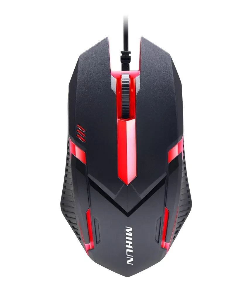 

USB Mouse Wired Gaming 1000 DPI Optical 3 Buttons Game Mice For PC Laptop Computer E-sports 1.5M Cable USB Game Wired Mouse