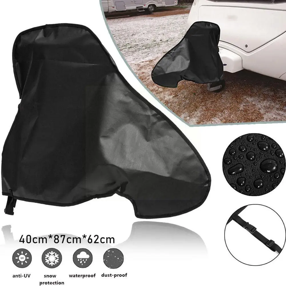 

Caravan Hitch Cover Trailer Jack Protective Universal Dustproof UV Waterproof Protector Resistant P0Y5