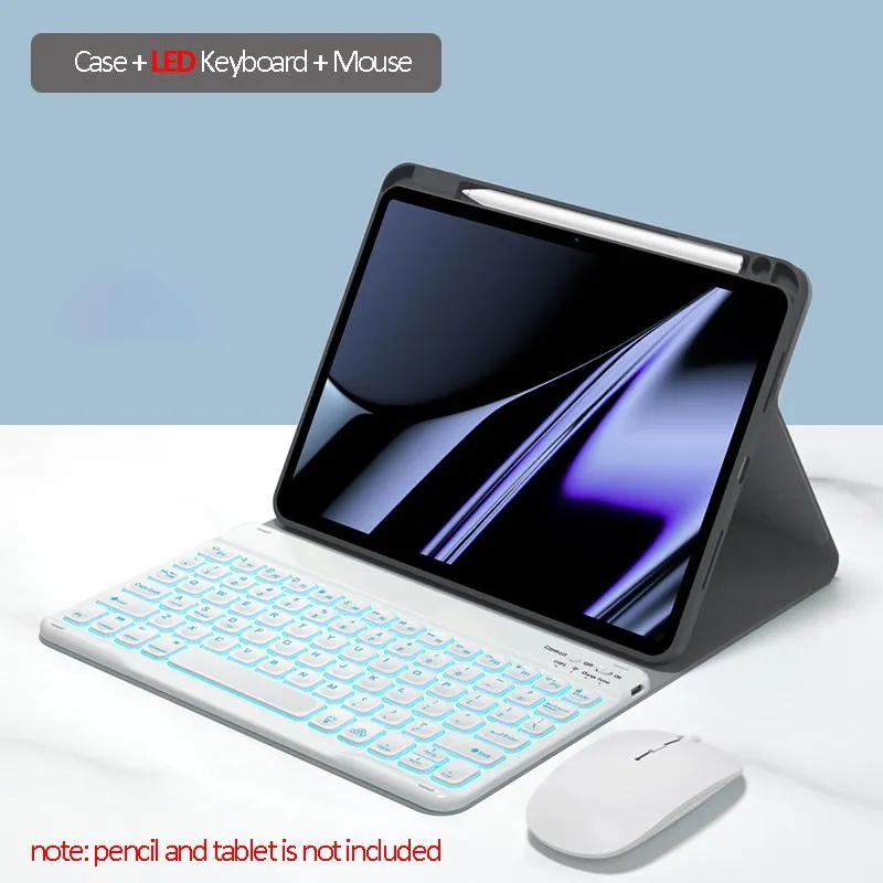 

Free Mouse Magnetic Keyboard for Xiaomi Mipad 5 11'' Cover Stand Smart Case for Xiaomi Mipad 5 Pro Pencil Holder Case Keyboard