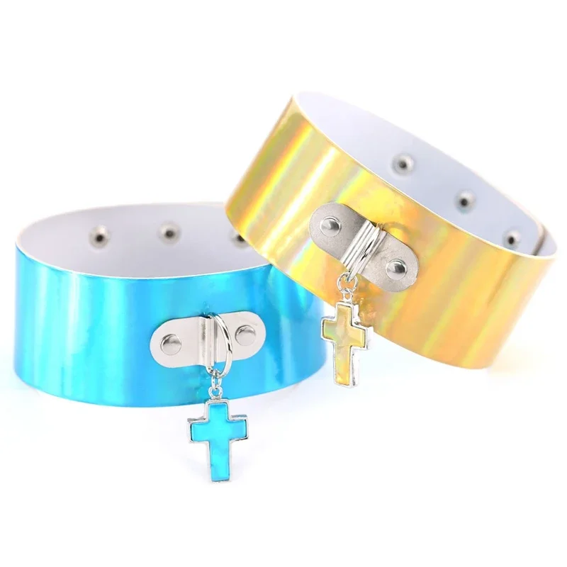 Женское Ожерелье-чокер с голографическим принтом