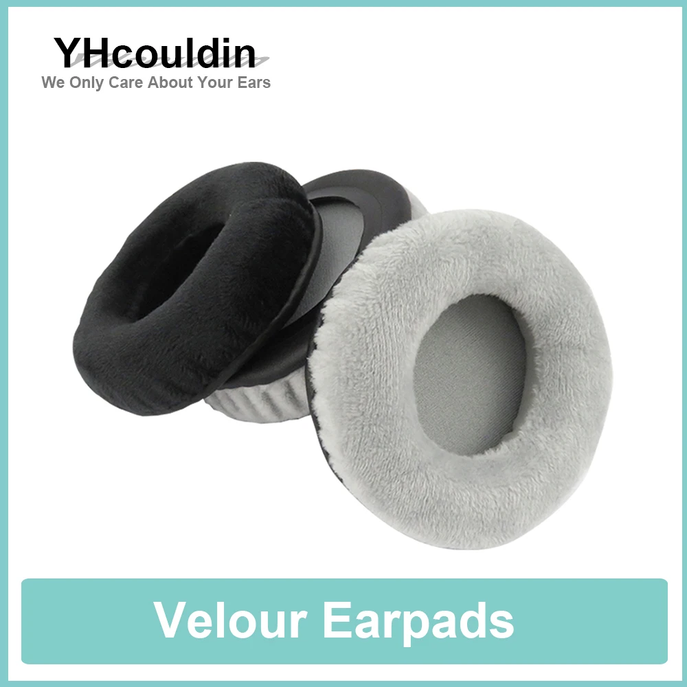 Velour Earpads For JVC HA-MR60X HA-RX300 HA-RX330 HA-RX500 X-BASS HA-S4X HA-XP50BT Headphone Earcushions