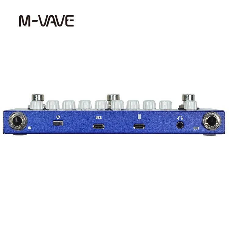 M-vave Cube BABY Педаль мультиефектів Перезаряджуваний електричний бас Запис Функція