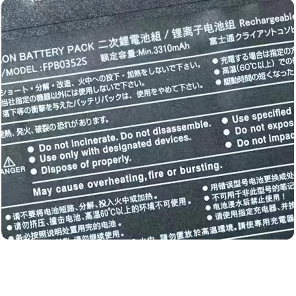 FPB0352S 7 2 V 25Wh FPB0353S 14 4 50Wh Оригинальная батарея для ноутбука Fujitsu CP785911-01 FPCBP578 FPCBP579