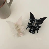 romantic fairy butterfly hair clip horsetail clip yang niche retro fashion 2022 new girl hairpin hairwear for women