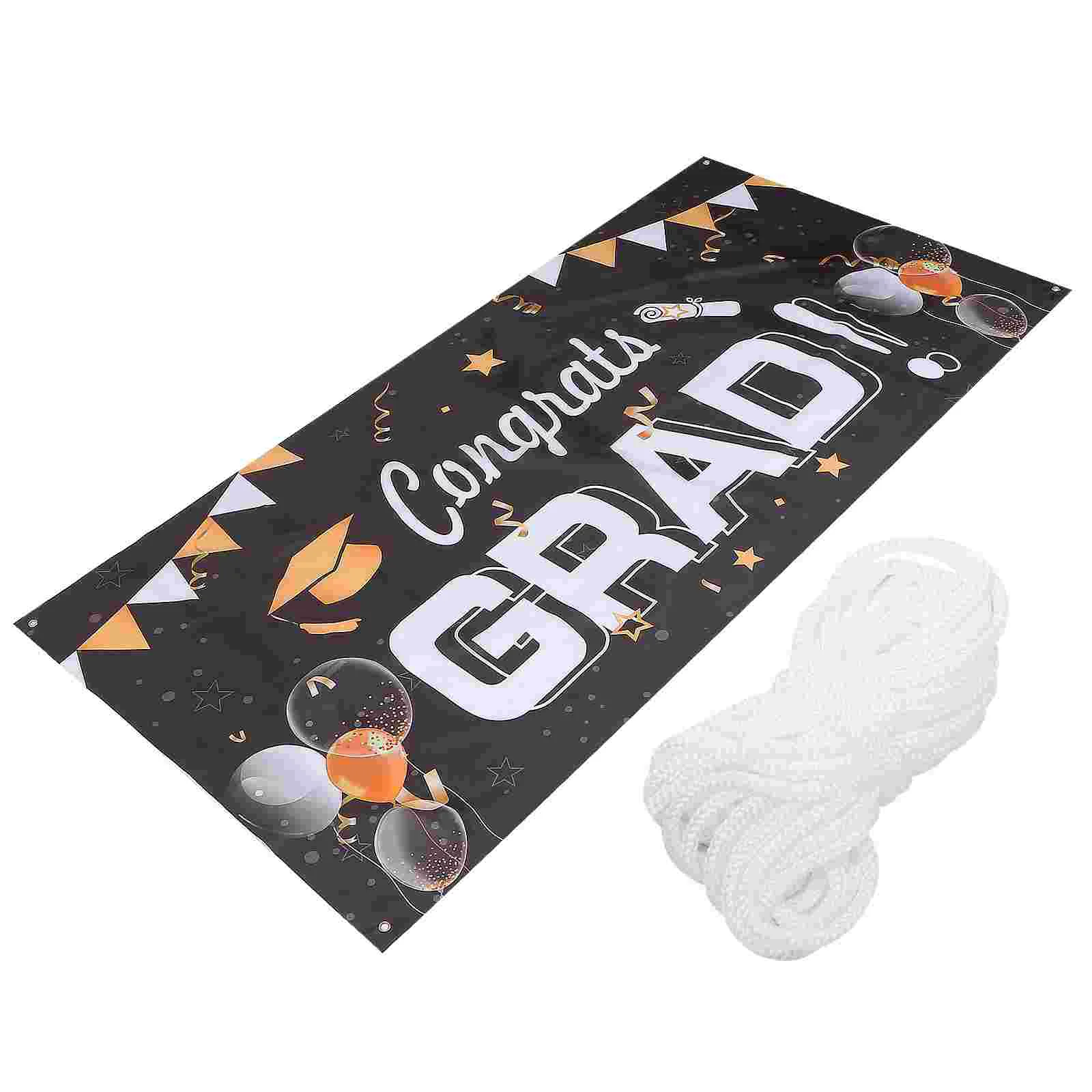 

1pc Graduation Banner Background Banner Graduation Party Decoration