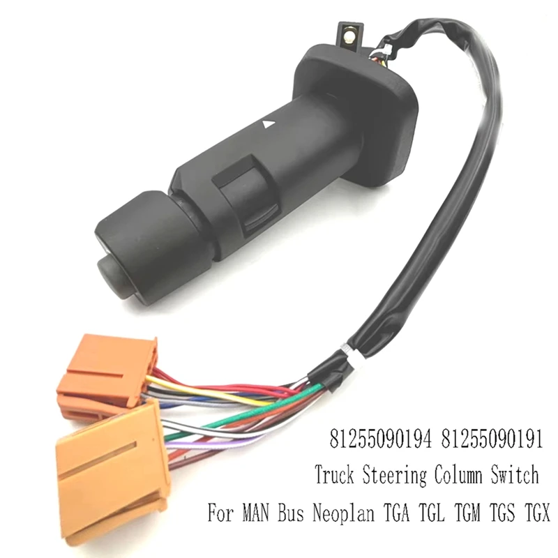 81255090194 Переключатель рулевой колонки грузовика для автобуса MAN Neoplan TGA TGL TGM TGS TGX