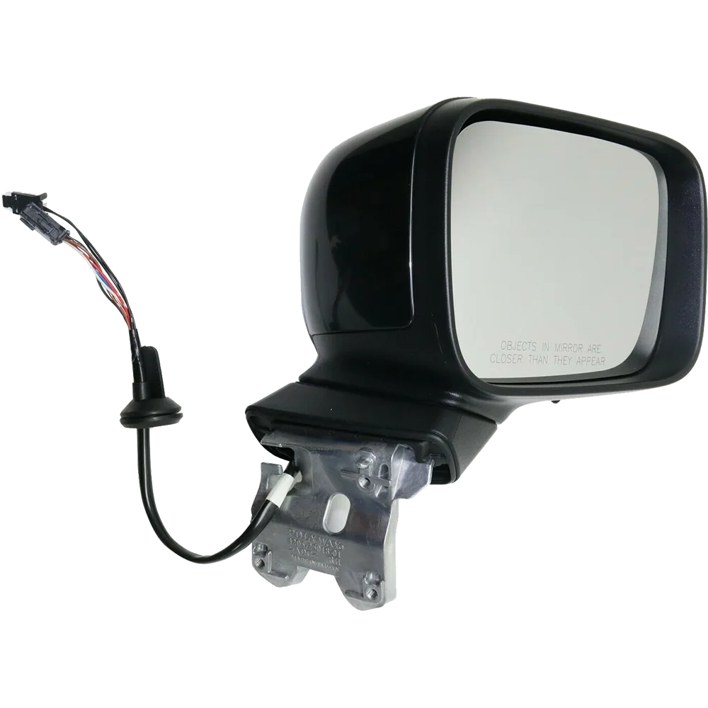 

Автомобильный пассажирский черный АБС-пластик, правая сторона, запасные мощные складные Подогреваемые дверные зеркала для Jeep Renegade