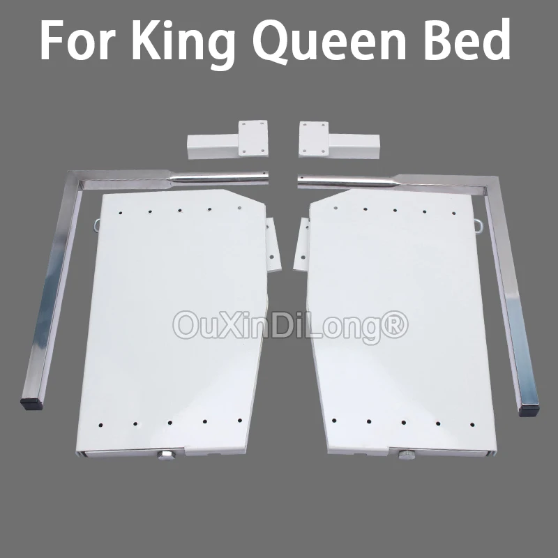 

1Set Wall Bed Heavy Duty Support Hardware DIY Kit for King Queen Bed (Vertical) Murphy Mounting 9 Springs Mechanism 1.2-1.8M Bed