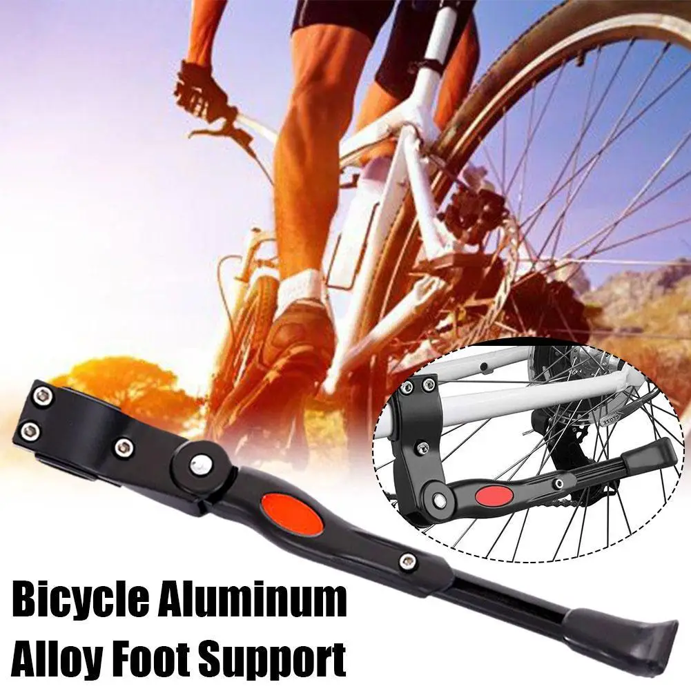 

1Pcs Bike Stand Black/White Adjustable MTB Road Bicycle Kickstand Parking Rack Mountain Bike Support Side Kick Stand Foot Brace