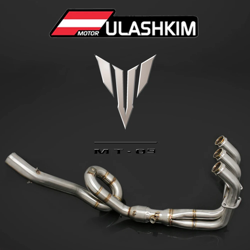 

Motorcycle Exhaust Muffler Middle Pipe Full System For Yamaha MT09 FZ09 2013-2018 MT09 SP 2017-2019 Tracer 900 2014-2019 Exhaust