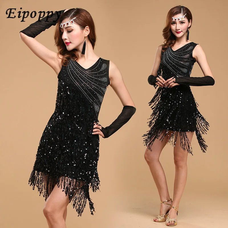 Костюмы для латиноамериканских танцев взрослых и женщин одежда соревнований по