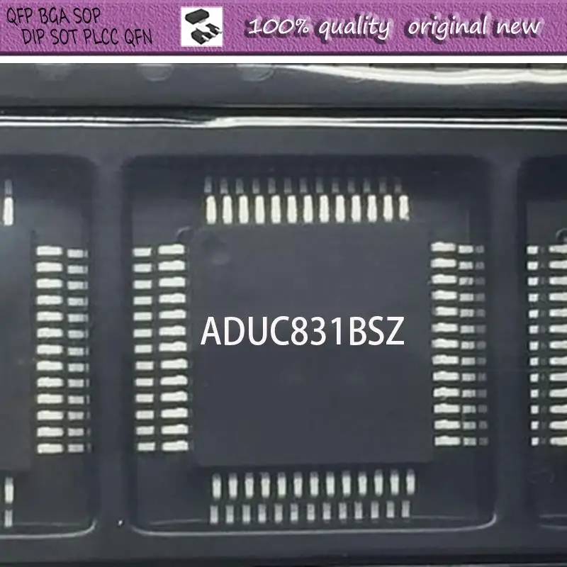 Новый ADUC831BSZ ADUC831BS ADUC831 MQFP-52