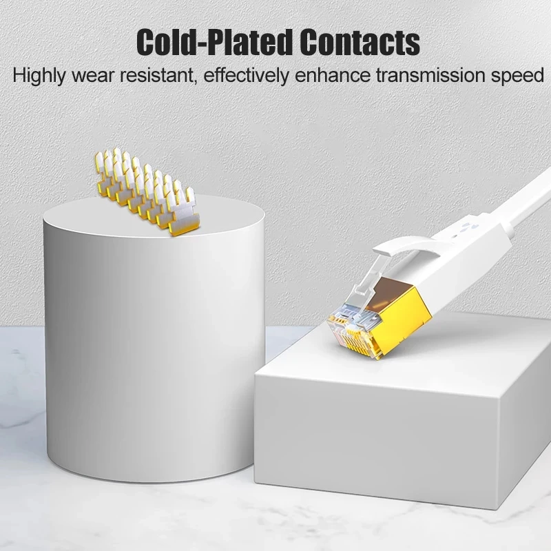 

Плоский Ethernet-Кабель CAT 6 RJ45, 1000 Мбит/с