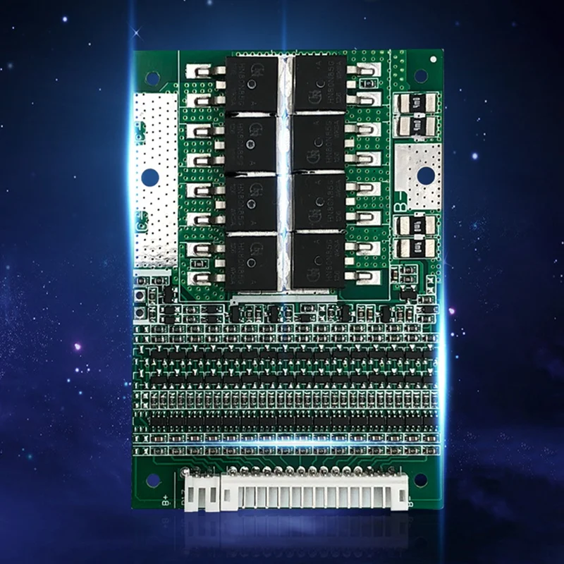 1 комплект 30A 48 В многофункциональная плата защиты аккумулятора Lifepo4 BMS с балансом
