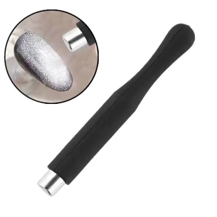 1pcs Nail Art Magnet Stick Cat Eyes Magnet for Nail Gel Polish 3D Line Strip Effect Strong Magnetic Pen for DIY Nail Tool