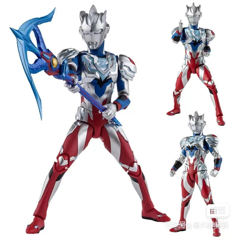 

Bandai Ультрамен модель Ultraman Zero хобби ПВХ фигурка куклы декоративная детская коллекция лучший подарок Статуя Модель игрушка