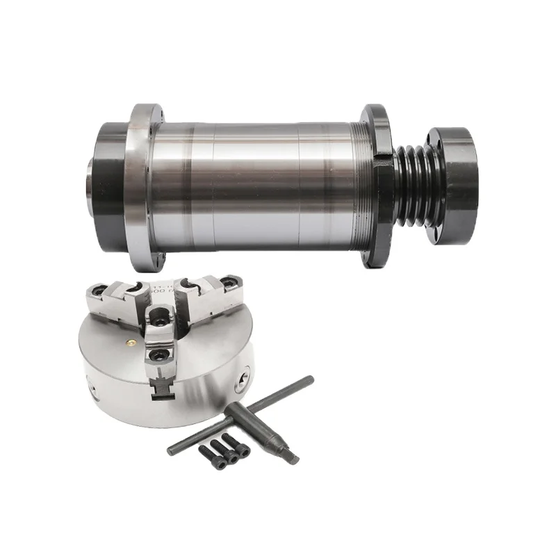 High quality A2-6 200mm 2500-4000rpm Machine Tool lathe spindle