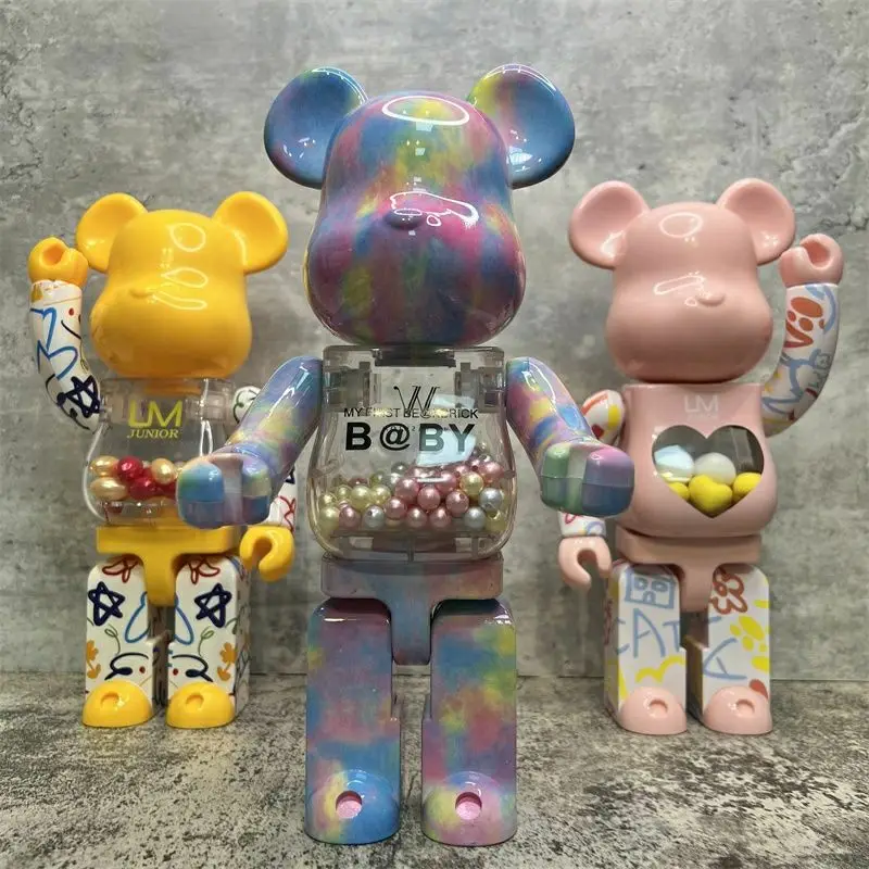 

Игрушечная фигурка Bearbrick 400 из м/ф «Макао», ОГРАНИЧЕННАЯ МОДЕЛЬ, искусственный Зефир Chinensis, модель 28 см, фигурка героя аниме, декоративная кукла