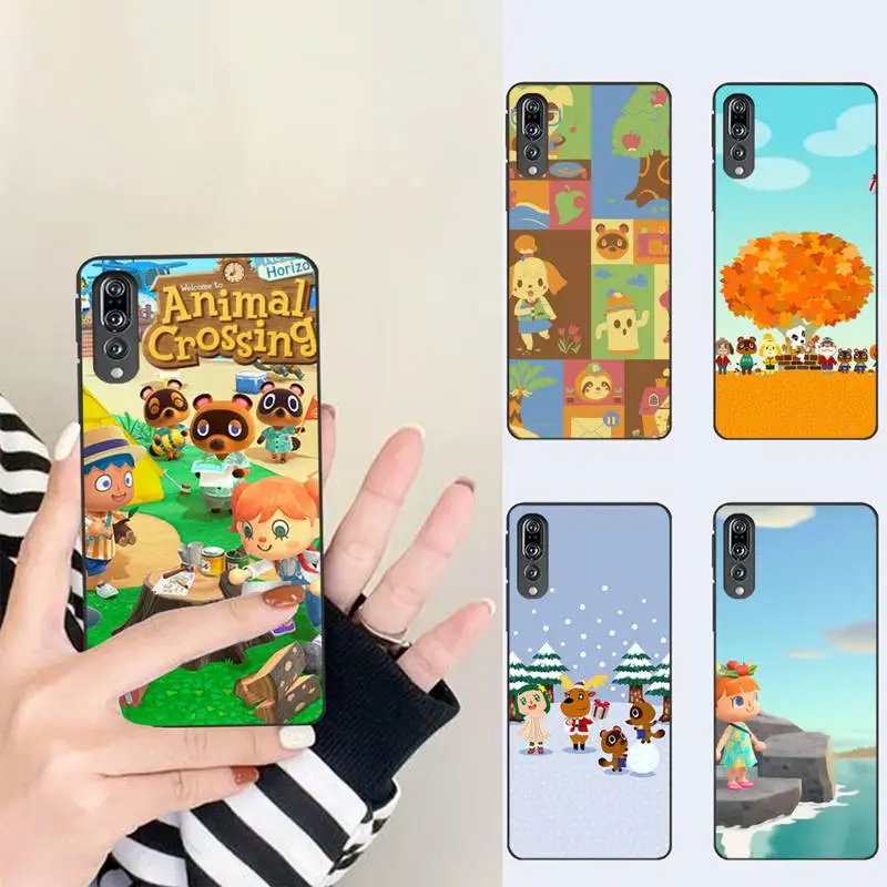

Game Animal Crossing Phone Case For HUAWEI P10 P20 P30 P40 Mate 30 40 Lite Pro Fundas Shell Cover