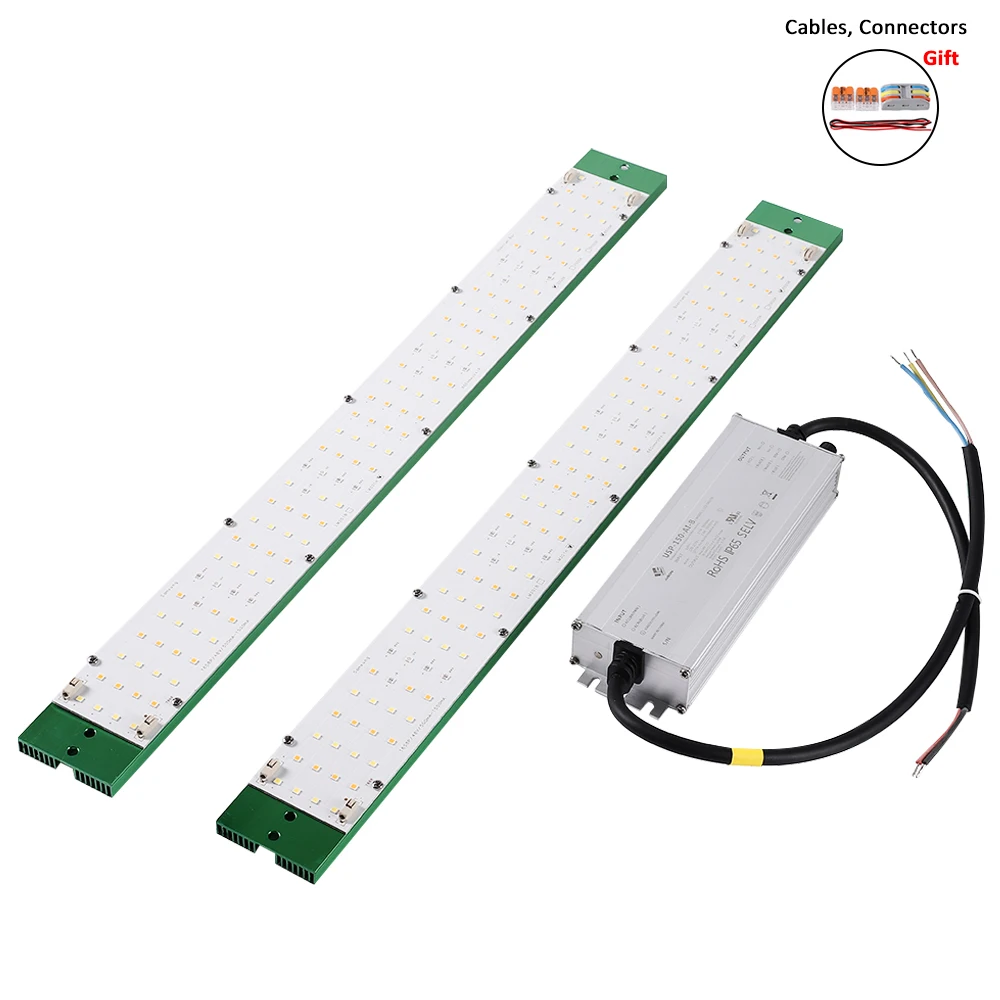 

KsGrowl Квантовые светодиодные полосы Samsung LM301H 60 Вт 2 шт.
