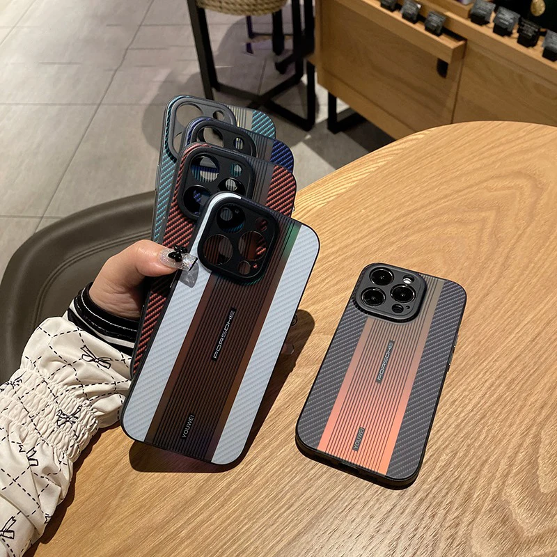 Luxury Lens Protection Phone Case For iPhone 12 13 14 Pro Max Silicone Laser Mobile Phone Case For iPhone 14 Pro Max Funda Shell